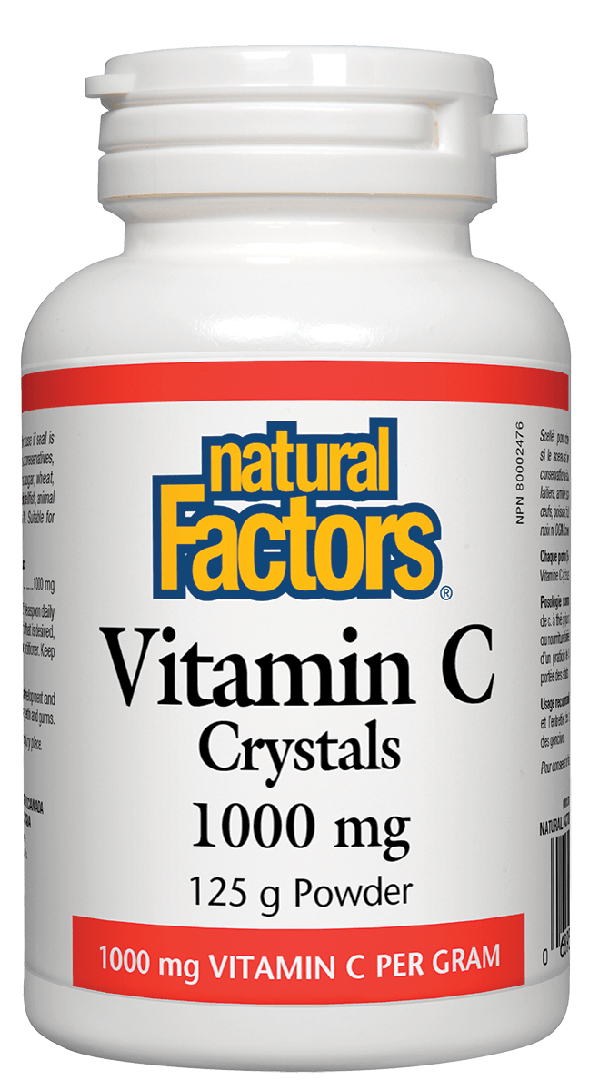 Natural Factors Vitamin C Crystals 125g