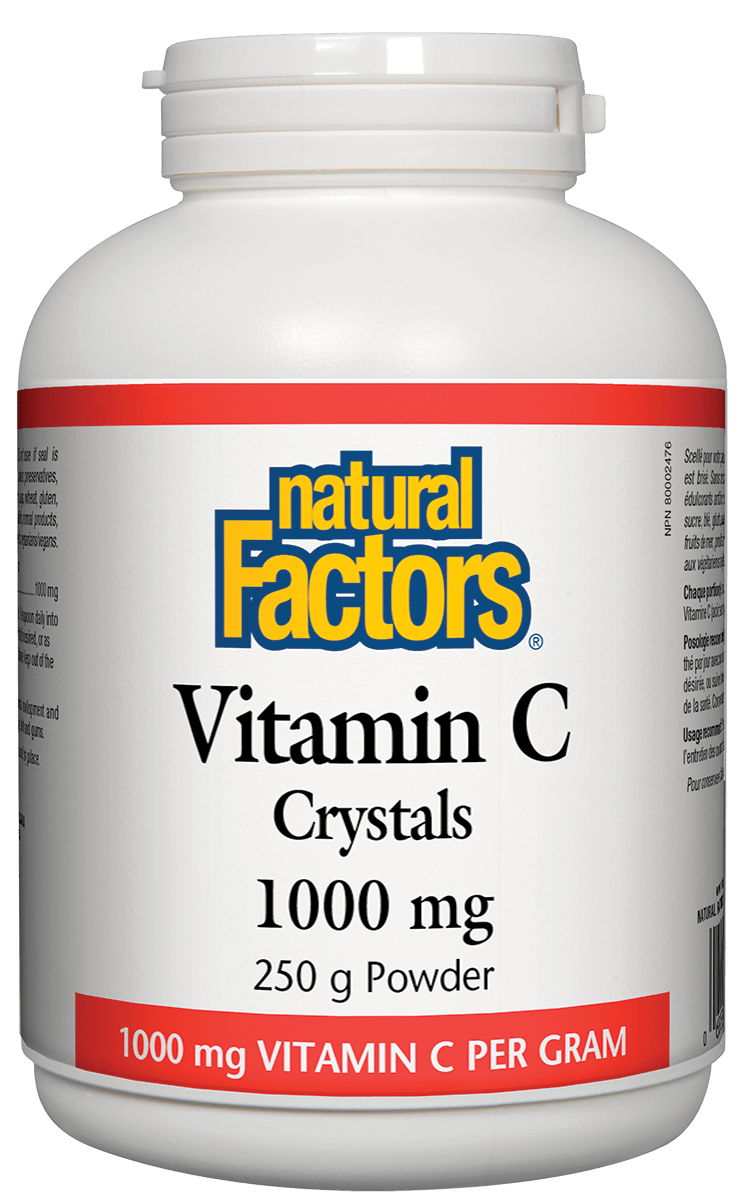 Natural Factors Vitamin C Crystals 250g