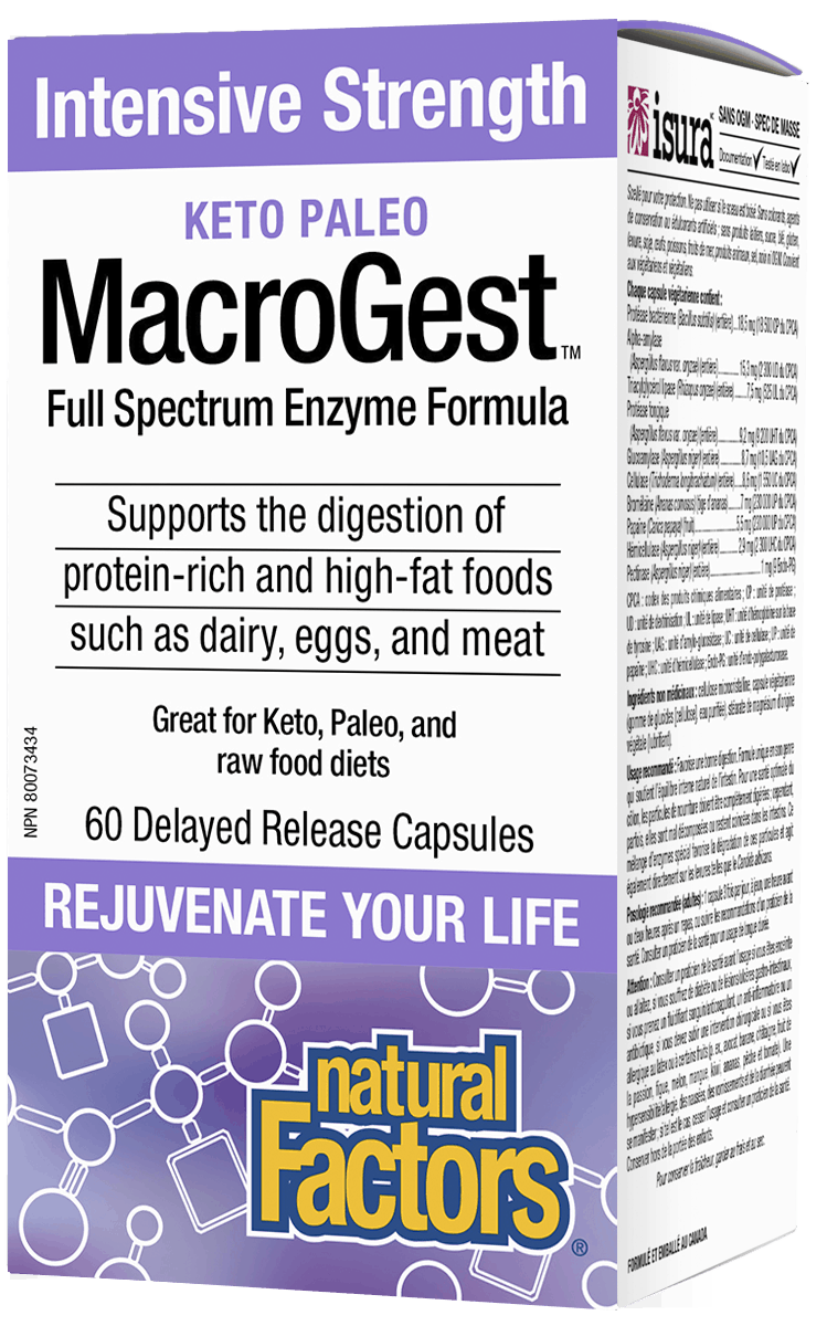 Natural Factors Keto Paleo Macrogest