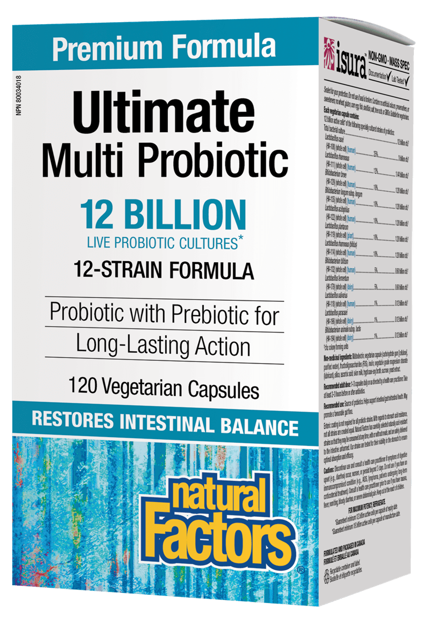 Natural Factors Ultimate Probiotic Complex 120 V-Capsules