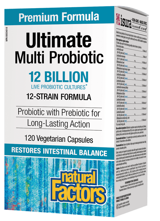 Natural Factors Ultimate Probiotic Complex 120 V-Capsules