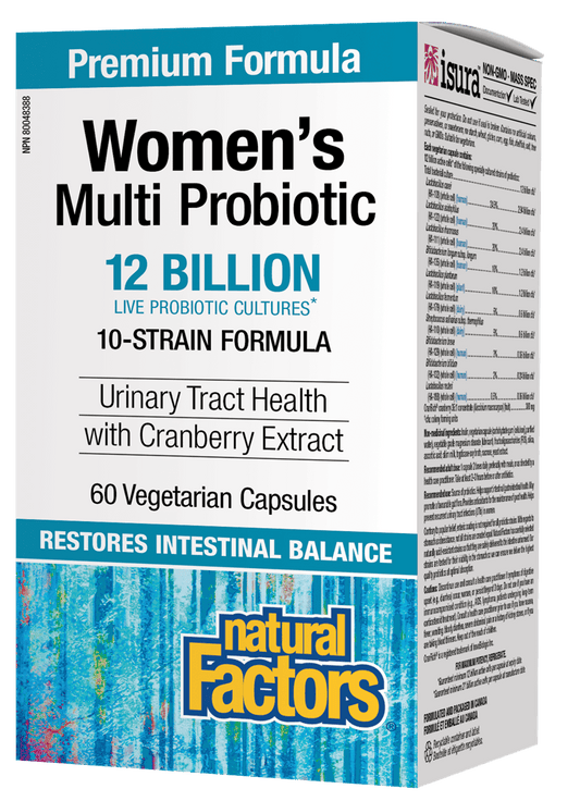 Natural Factors Women's Multi Probiotic Formula 60 Capsules