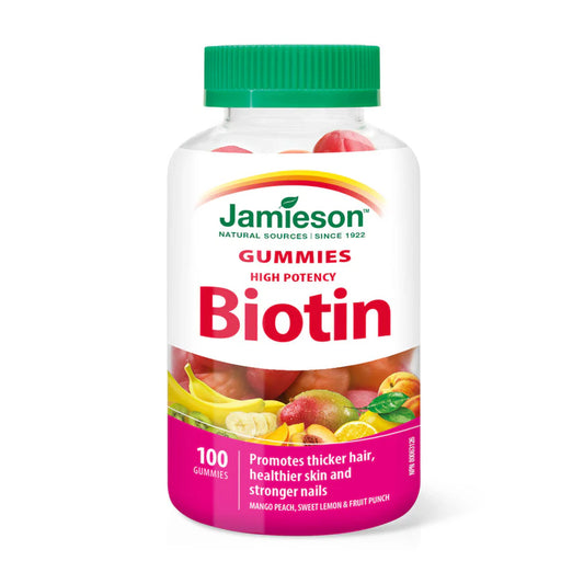 Jamieson High Potency Biotin Gummies, 100 gummies