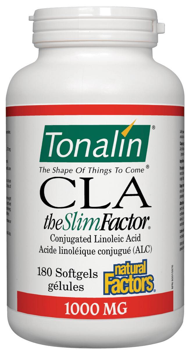 Natural Factors Tonalin CLA 180 Softgels