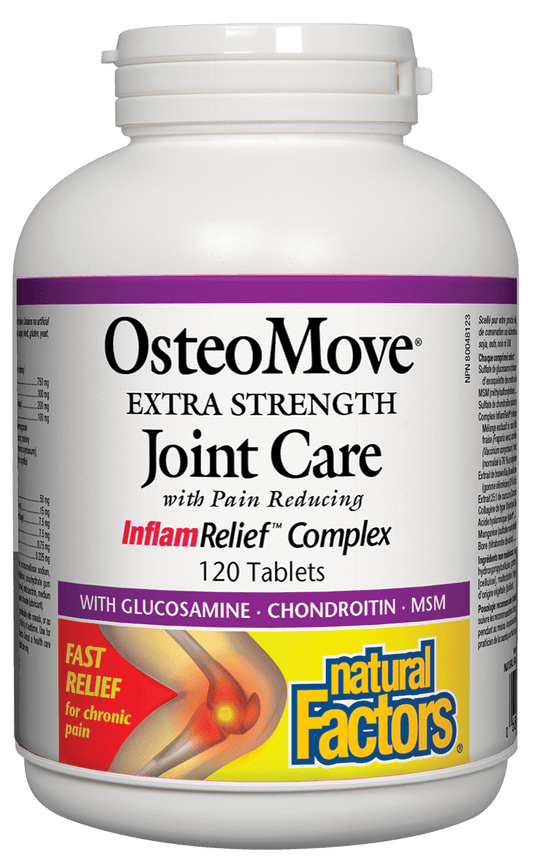 Natural Factors OsteoMove Extra Strength Joint Care 120 caplets