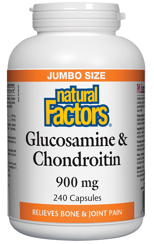 Natural Factors Glucosamine & Chondroitin 240 Capsules