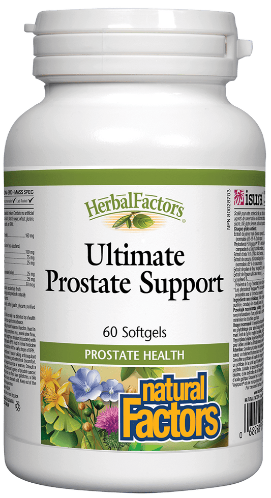 Natural Factors Ultimate Prostate Support 60 Softgels