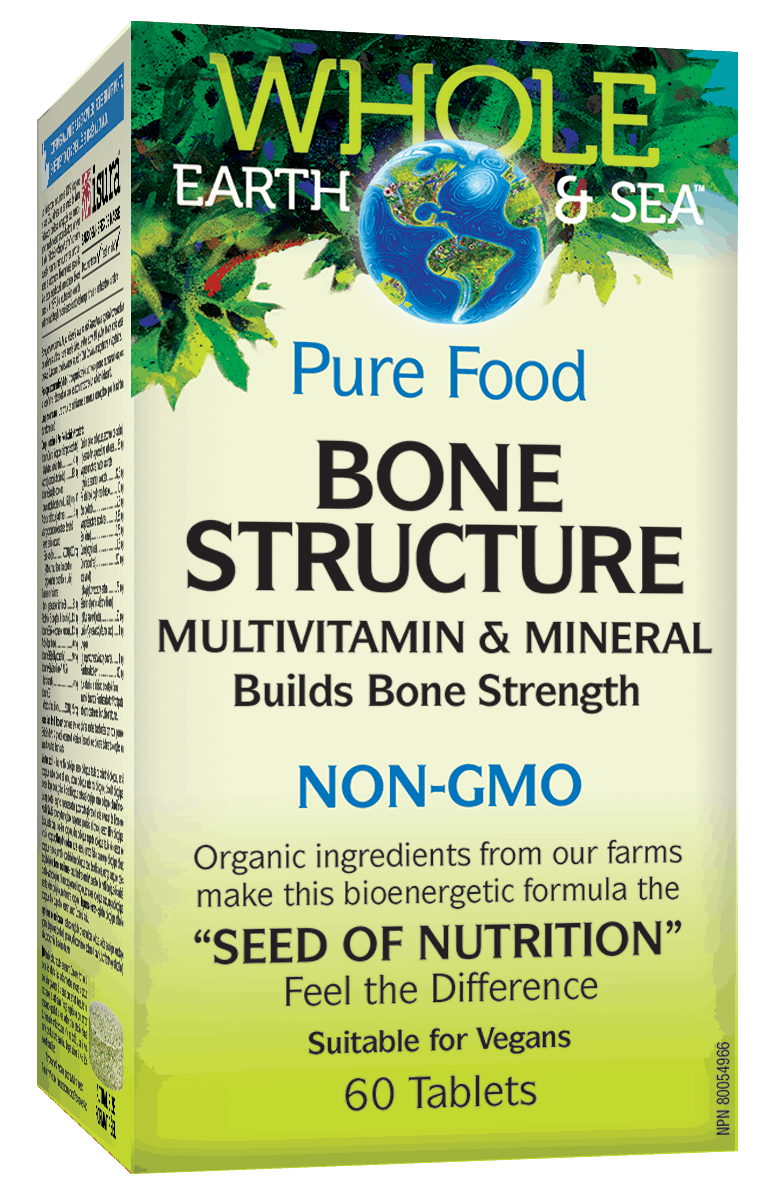 Natural Factors Bone Structure Multivitamin & Minerals 60 Tablets