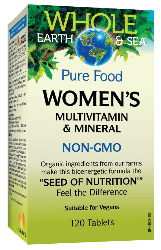 Natural Factors Women's Multivitamin & Minerals 120 Tablets