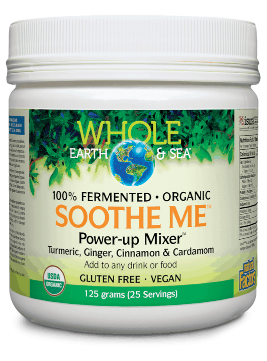 Natural Factors Whole Earth & Sea Soothe Me Power Up Mixer 125g