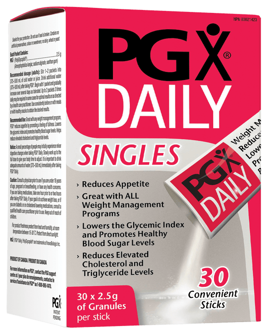 Natural Factors PGX Daily Singles 2.5g 30 Packets