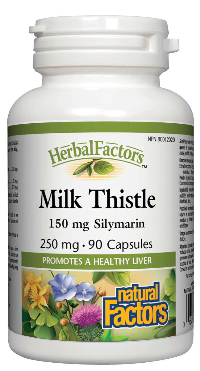 Natural Factors Milk Thistle 250mg 90 Capsules