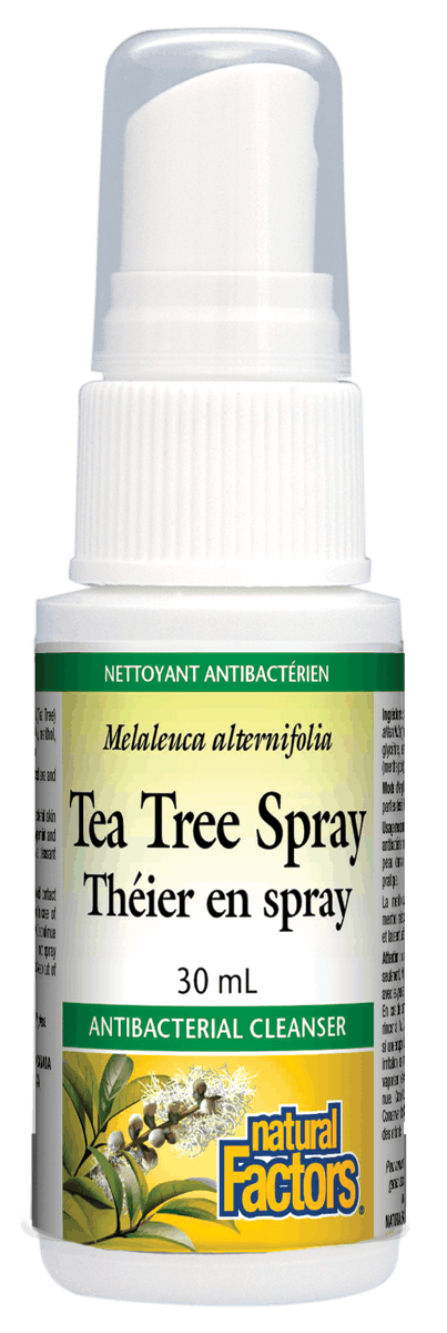 Natural Factors Tea Tree Spray 30mL