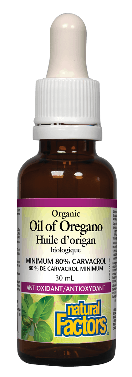 Natural Factors Organic Oil of Oregano 30mL