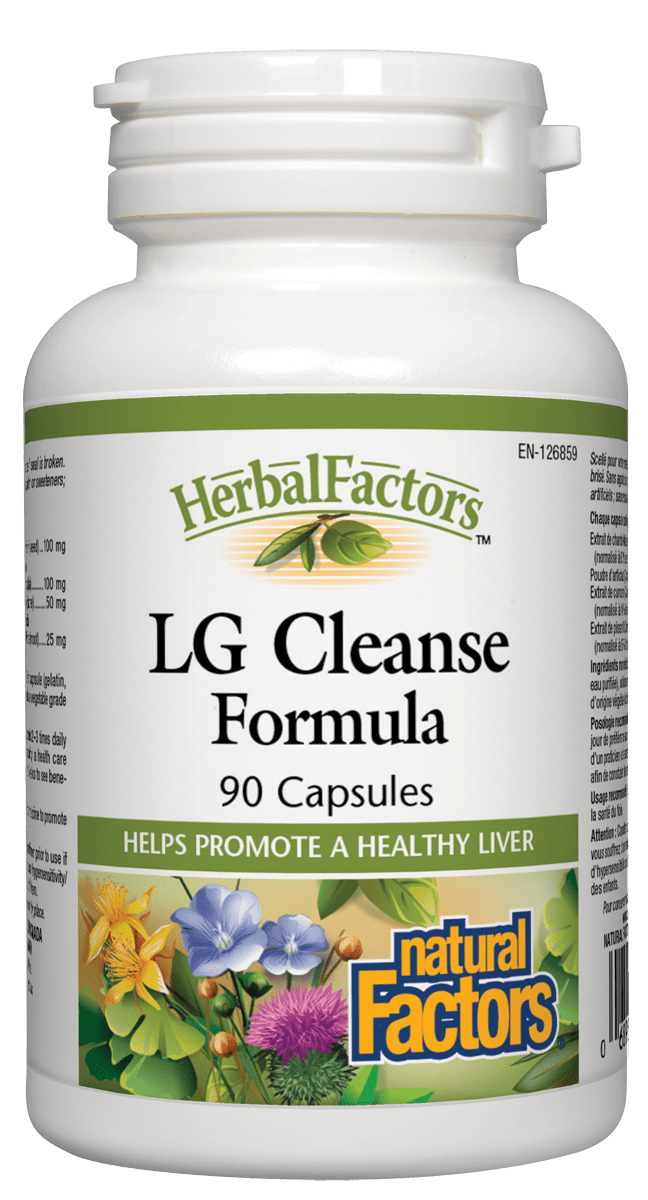 Natural Factors LG Cleanse 90 Capsules