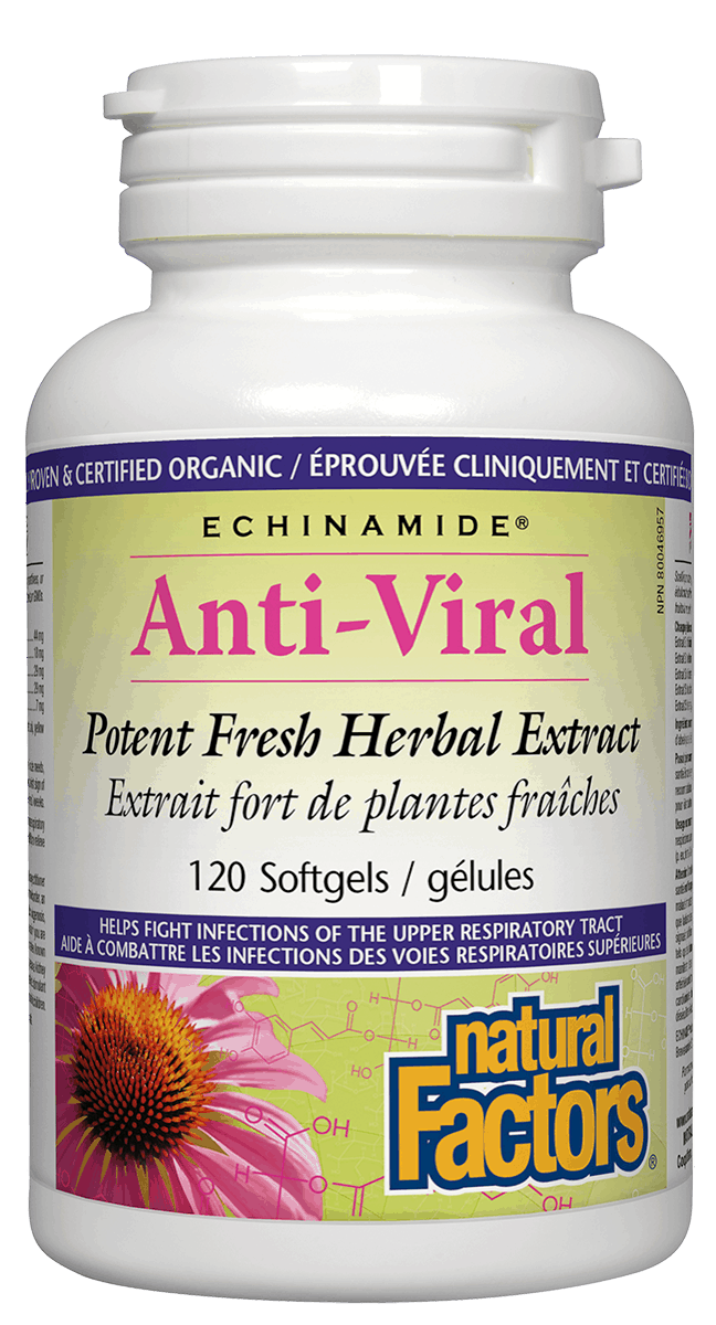 Echinamide Anti-viral 120 softgels on sale vitamin4you.ca