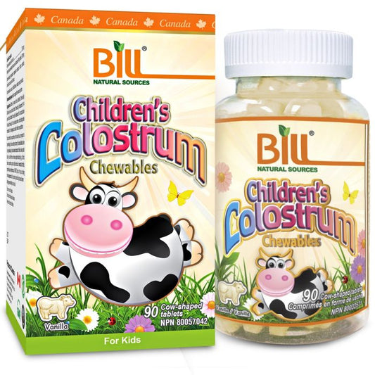 Bill Natural Sources Children's Colostrum 90 Chewables