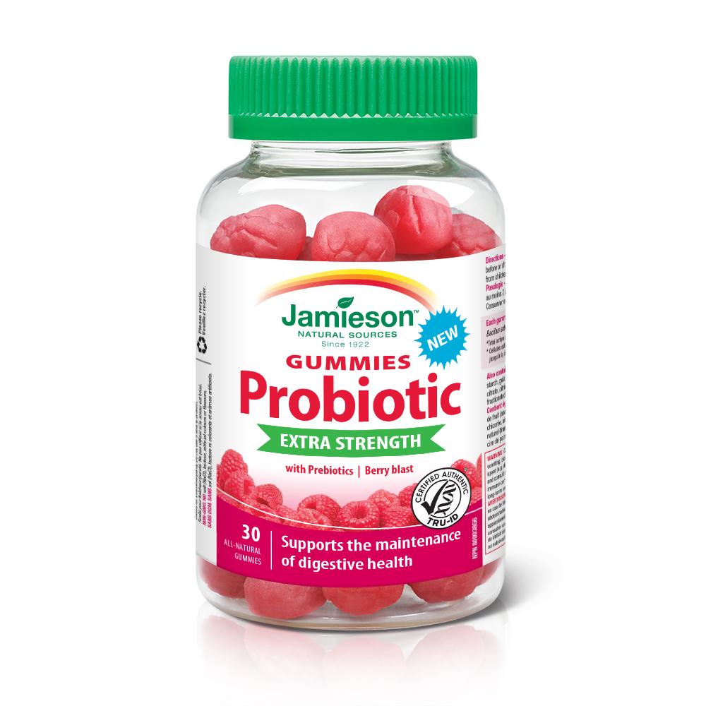 Jamieson Extra Strength Probiotic Gummies, 30 gummies