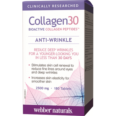 Webber Naturals Collagen30 Anti-Wrinkle 80 tablets