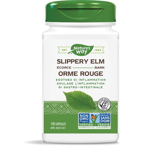 Nature's Way Slippery Elm Bark 100 Capsules