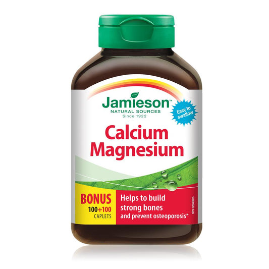 Jamieson Calcium Magnesium, Bonus 100+100 caplets