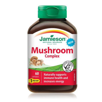 Jamieson Mushroom Complex 60 vegetarian capsules