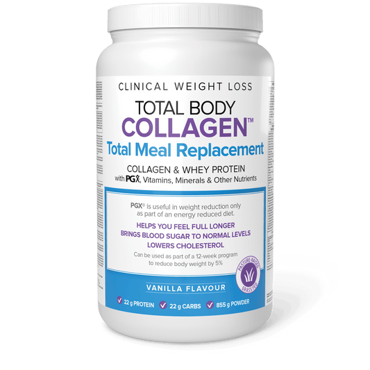 Natural Factors Total Body Collagen Total Meal Replacement - Vanilla 855g