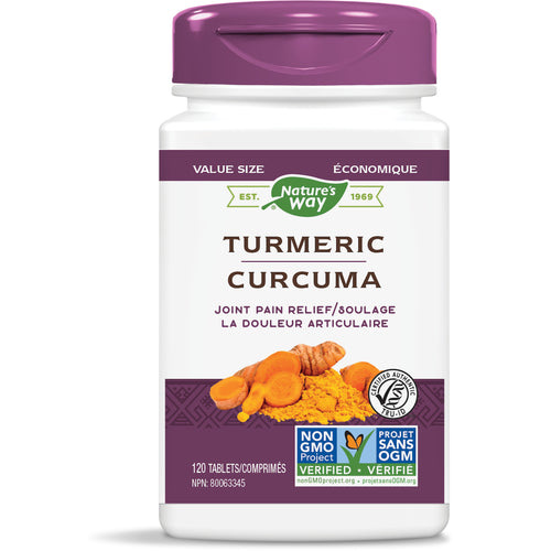 Nature's Way Turmeric Standardized, 120 Tabs