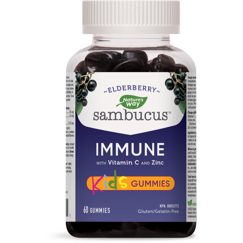 Nature's Way Sambucus Immune Support Kids Gummies 60 Gummies