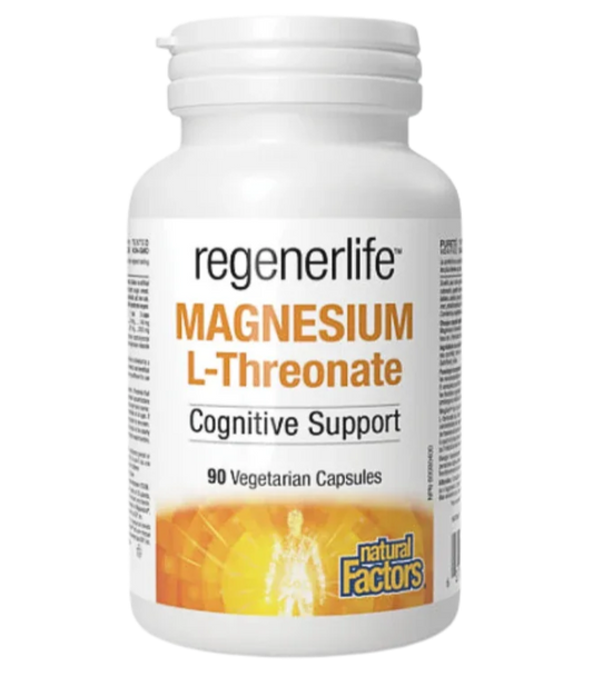 Natural Factors Magnesium L-Threonate 667mg 90 V-Capsules