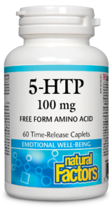 Natural Factors 5HTP 100mg 60 Time-Released Caplets