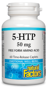 Natural Factors 5-HTP 50g 60 Time-Released Caplets