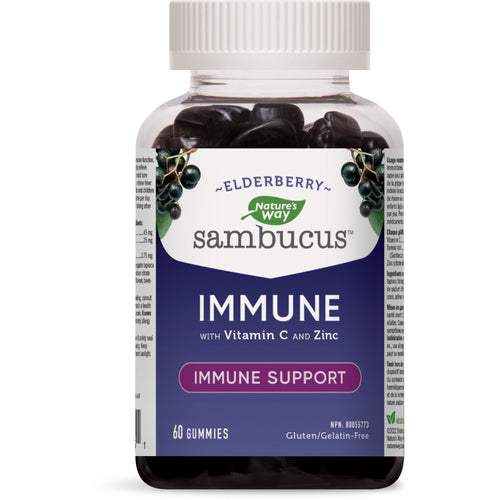 Nature's Way Sambucus Immune Support Original Gummies 60 Gummies