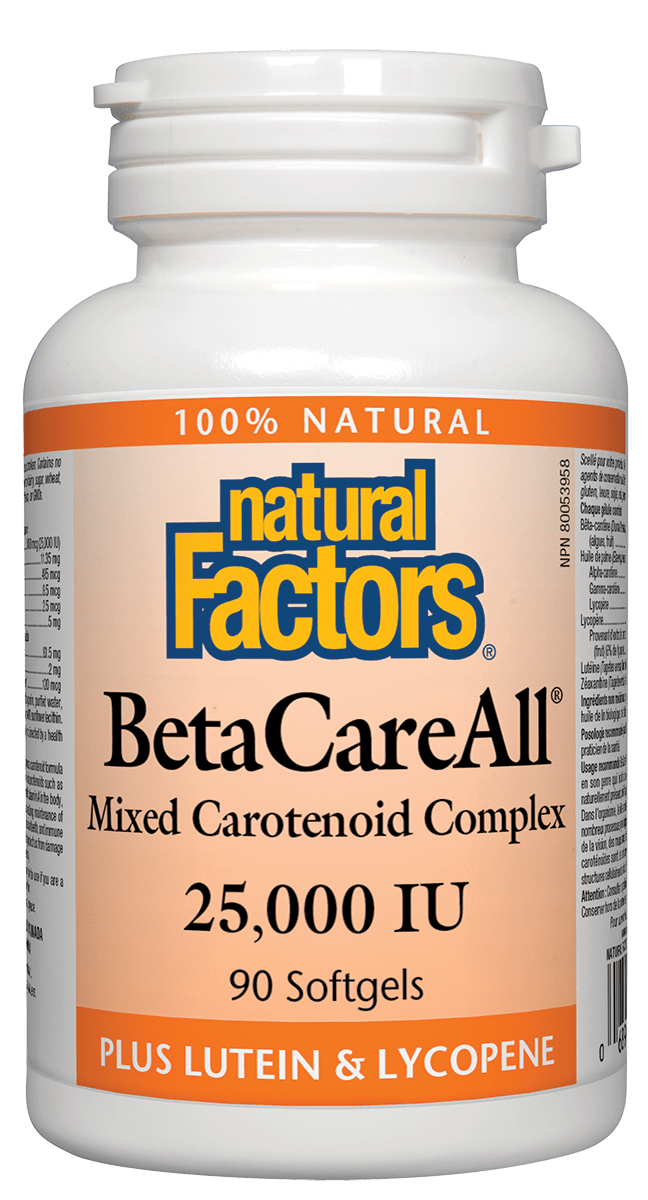 Natural Factors BetaCare & Trade 90 Softgels