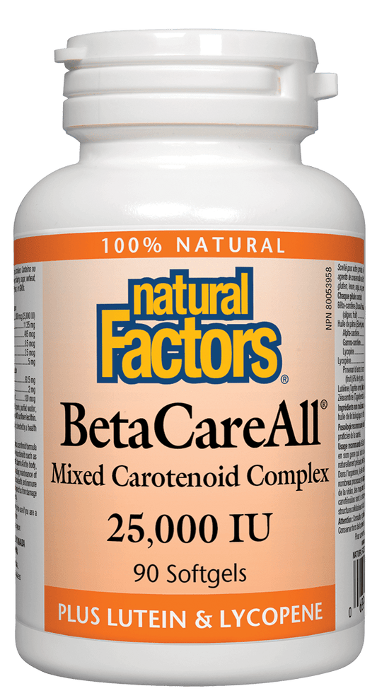 Natural Factors BetaCare & Trade 90 Softgels