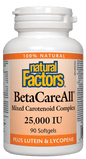 Natural Factors BetaCare & Trade 90 Softgels
