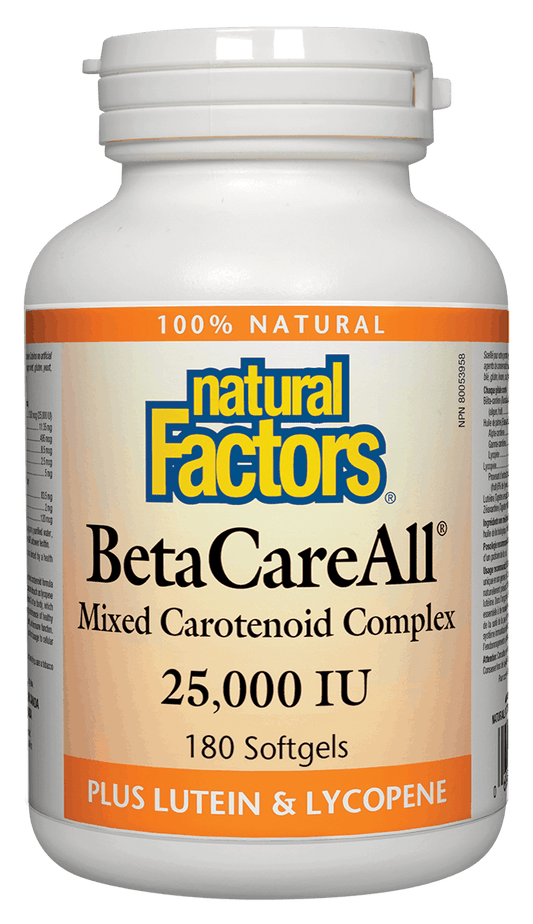 Natural Factors BetaCare & Trade 180 Softgels