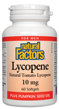 Natural Factors Lycopene 10mg 60 Softgels