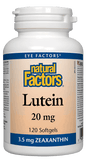 Natural Factors Lutein 20mg 120 Softgels