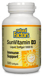 Natural Factors SunVitamin D3 1000IU 500 Softgels