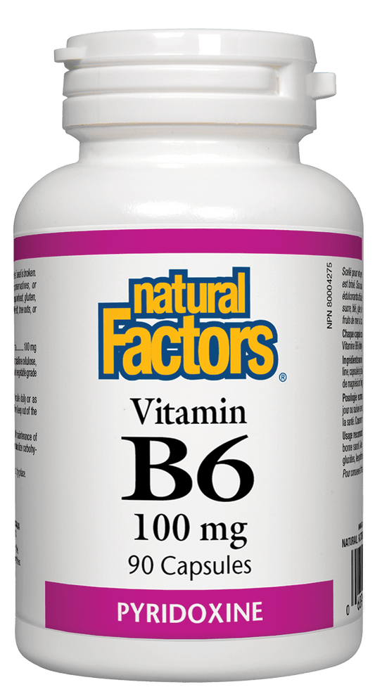 Natural Factors Vitamin B6 100mg
