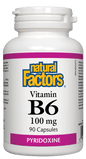 Natural Factors Vitamin B6 100mg