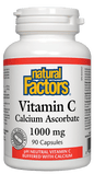 Natural Factors Vitamin C Calcium Ascorbate 1000mg 90 Capsules