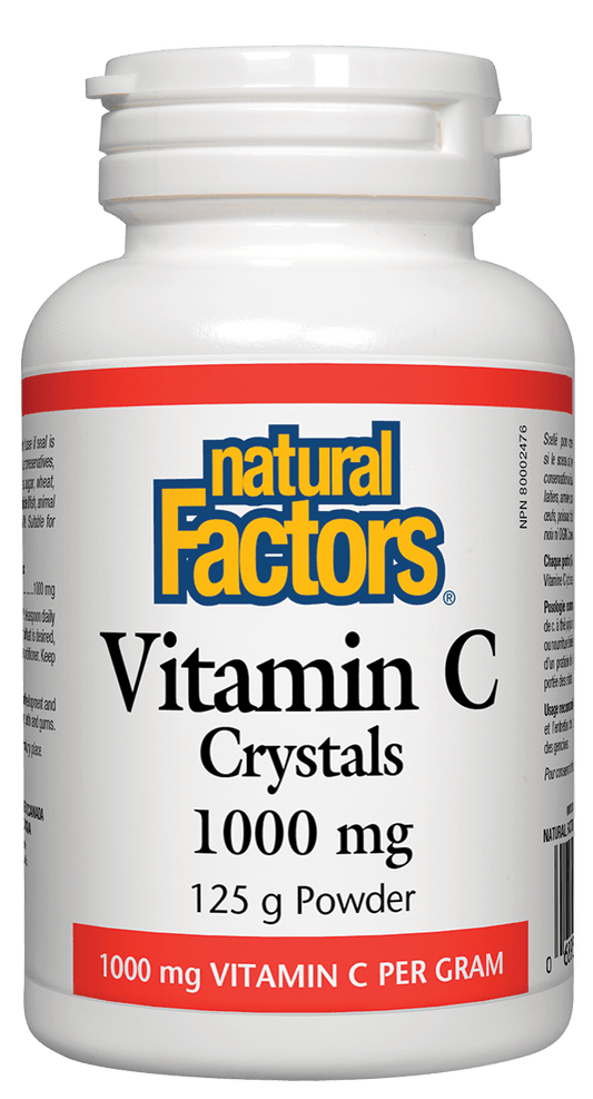 Natural Factors Vitamin C Crystals 125g