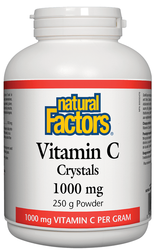 Natural Factors Vitamin C Crystals 250g