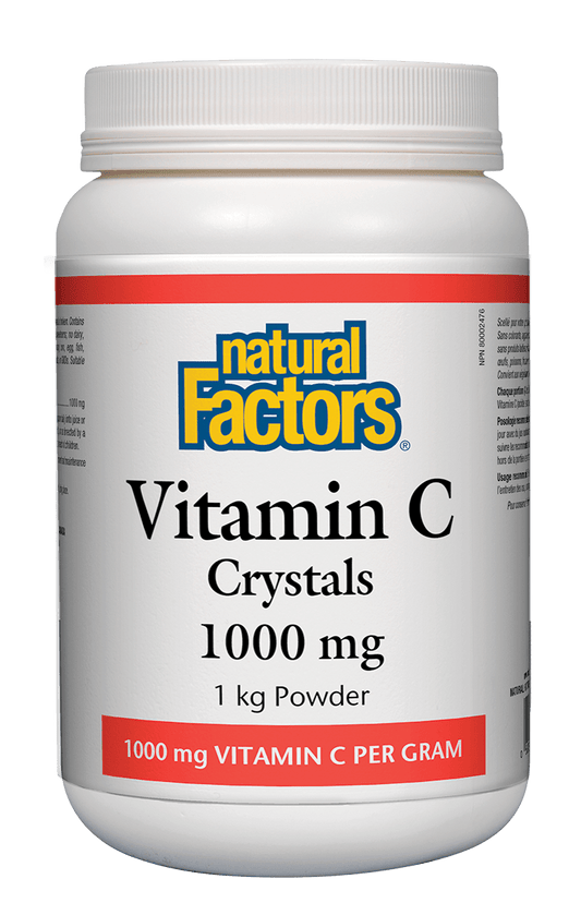 Natural Factors Vitamin C Crystals 1kg