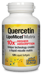 Natural Factors Quercetin LipoMicel Matrix 120 Softgels