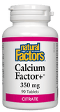 Natural Factors Calcium Factor+ 350mg 90 Tablets