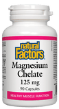 Natural Factors Magnesium Chelate 125mg 90 Capsules