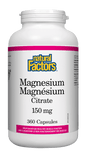 Natural Factors Magnesium Citrate 150mg 360 Capsules